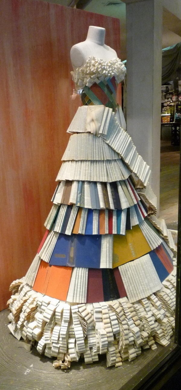 20+ Clever and Cool Old Book Art Examples #old #book #art
