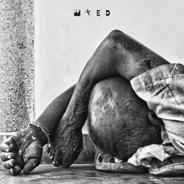 Rest Less #old #sleeping #infectedgallery #floor #on #photography #man