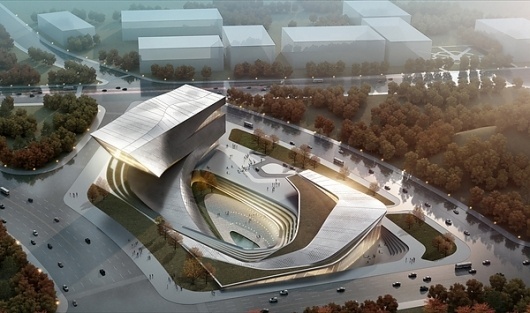 Dalian Library – Competition Proposal on the Behance Network #design #10