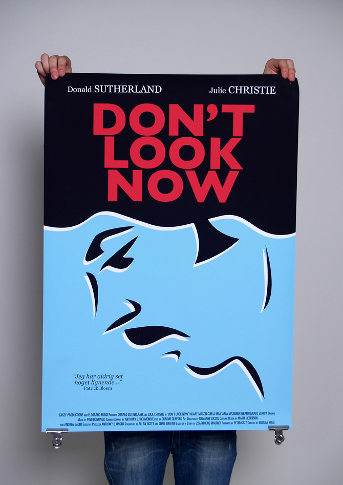 #movie #poster #dont #look #now #retro #double #vector