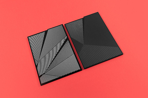 Graphic Design & Tattoos #red #angles #black