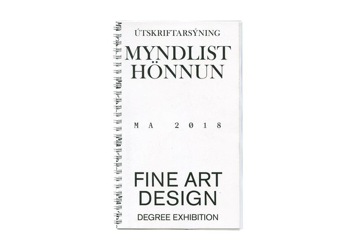 MA Degree exhibition 2018 Catalogue on Behance
