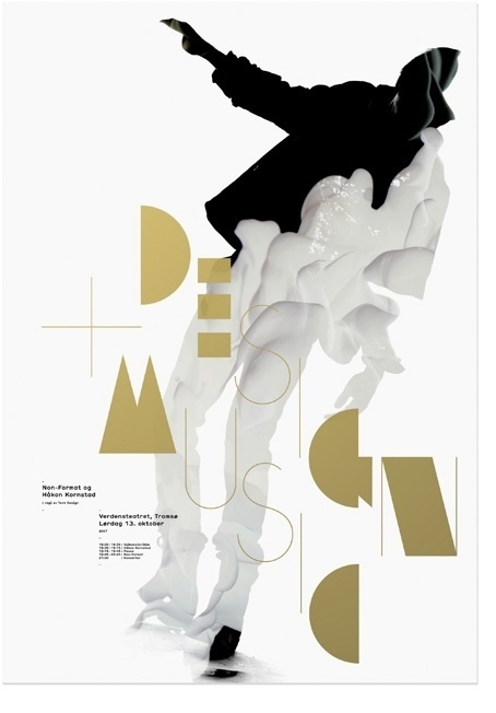 Non-Format - Design + Music #design #poster