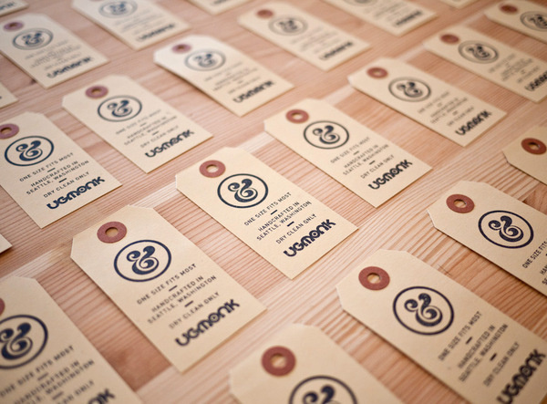 Ugmonk hang tags #stamp #ugmonk #hang #ampersand #tag