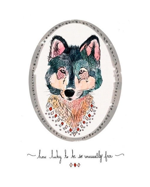 Design Work Life » cataloging inspiration daily #ilustration #animal #wolf