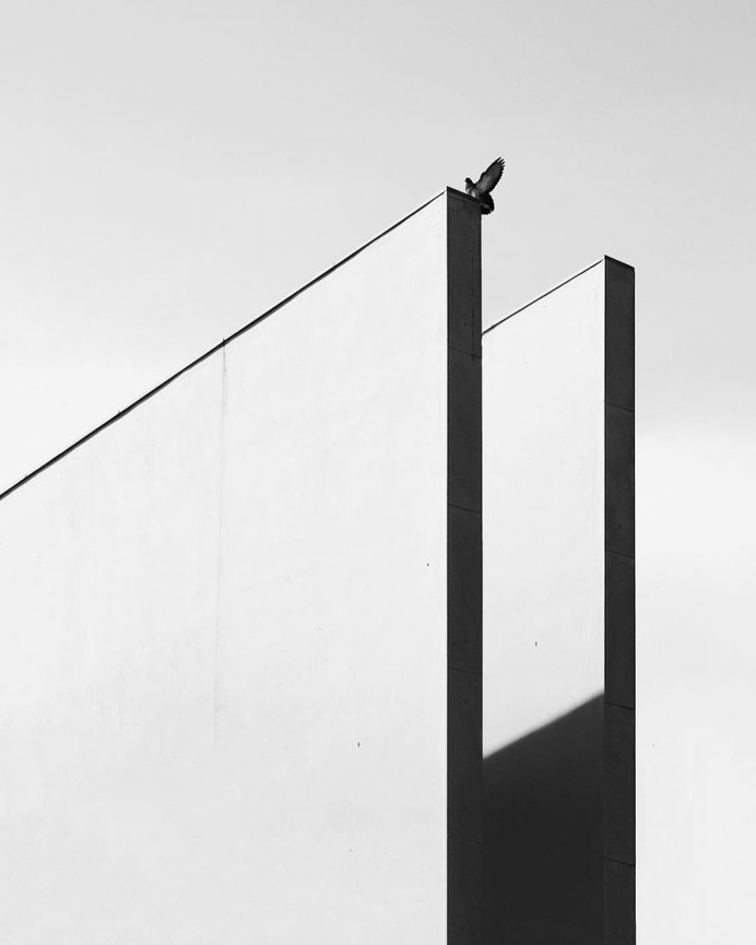 Minimalist Urban Landscape Photography by Yasmin Bouharras