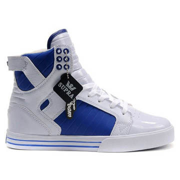 Supra Skytop Blue White Men Footwear #shoes