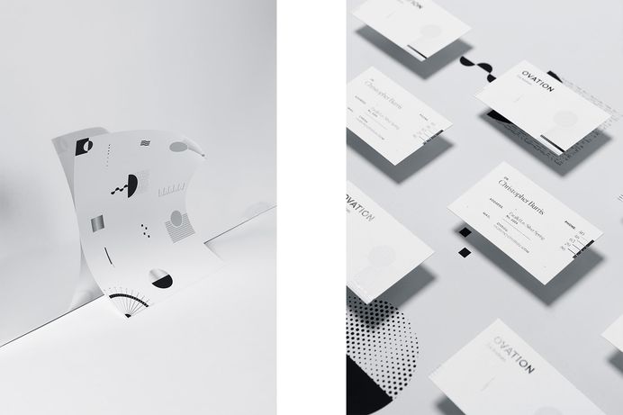 ‘Ovation is a clinic specialized in ocular health with two aspects: medical and cosmetic. Futura designed an identity that reflects the key values of the brand: high quality and professionalism.  For the logo, Futura used two typographical fonts. Read more about this project and other beautiful designs at mindsparklemag.com