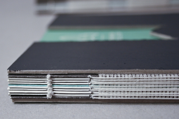 PAST 09 11 on Behance #binding #book