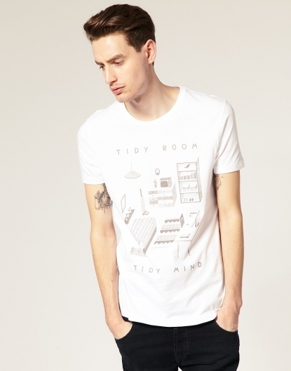 ASOS | O.Gatley for It's Nice That with ASOS Crew Neck T-Shirt at ASOS #that #gatley #room #mind #nice #tshirt #asos #tidy #owen #its