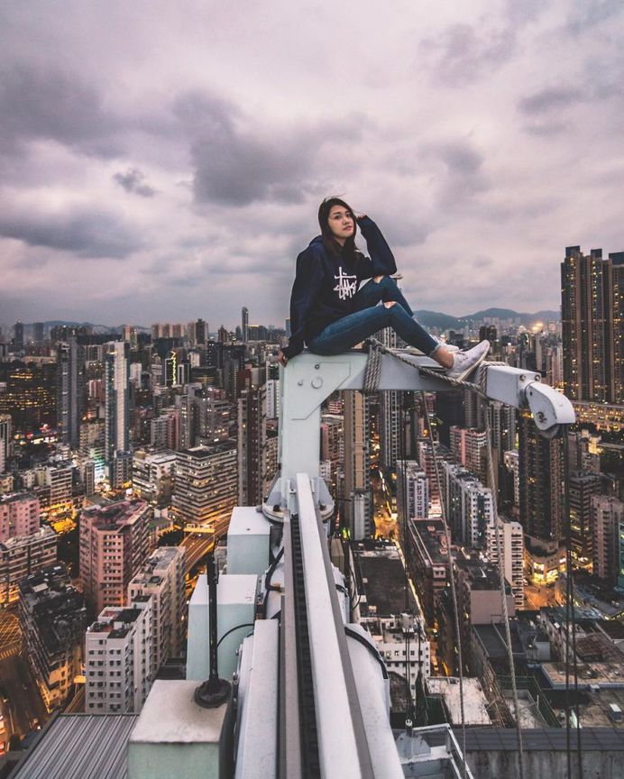 Insane Photos of Hong Kong Taken From The Rooftops by Nicholas Ku