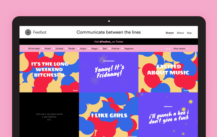 Feelbot Stream by Equal Parts Studio