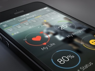 WIP fitness app #photo #use