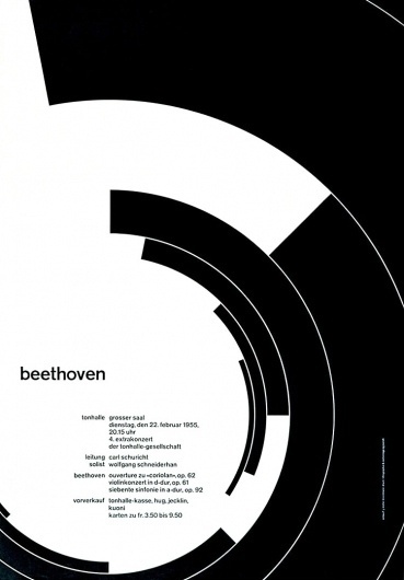 Joseph Müller-Brockmann : Design Is History #swiss #posters