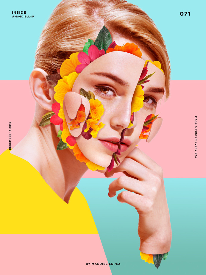 A poster every day. on Behance