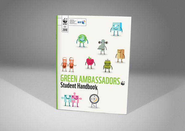 WWF Green Ambassadors #branding #design #illustration #wwf #ambassadors #character #green