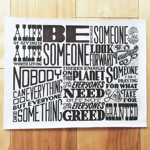 Sevenly Shipping Package by Drew Melton #inspiration #design #awesome #typography