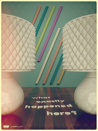 The Properties of Identity on the Behance Network #print #pastel #retro #illustration