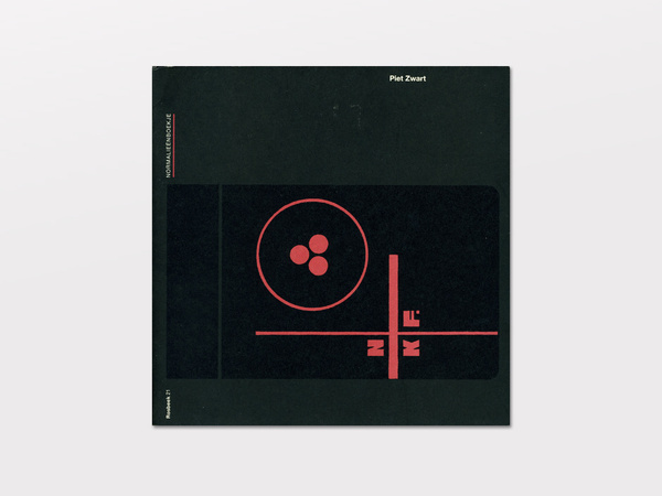 Piet Zwart Normalieenboekje #cover #zwart #book #piet