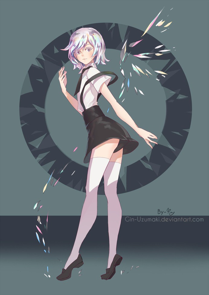 Land of the Lustrous- Diamond by Gin-Uzumaki