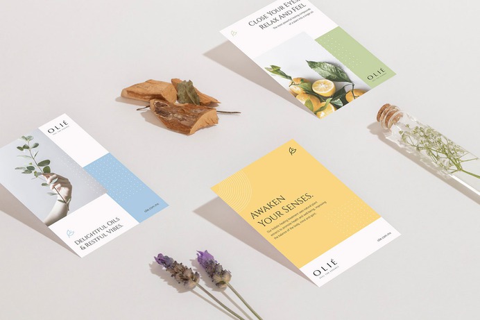 Olie Packaging Design - Mindsparkle Mag the branding people designed the packaging and visual system for Olié – a brand that offers diverse aromatherapy products with a major approach on retail. #logo #packaging #identity #branding #design #color #photography #graphic #design #gallery #blog #project #mindsparkle #mag #beautiful #portfolio #designer