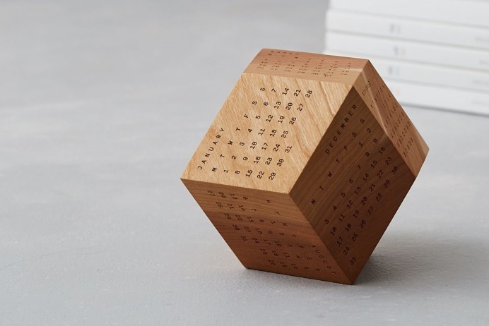 DodeCal is a wooden polyhedra calendar, designed with mathematical precision, hand-finished in high quality American Cherry. Product Design