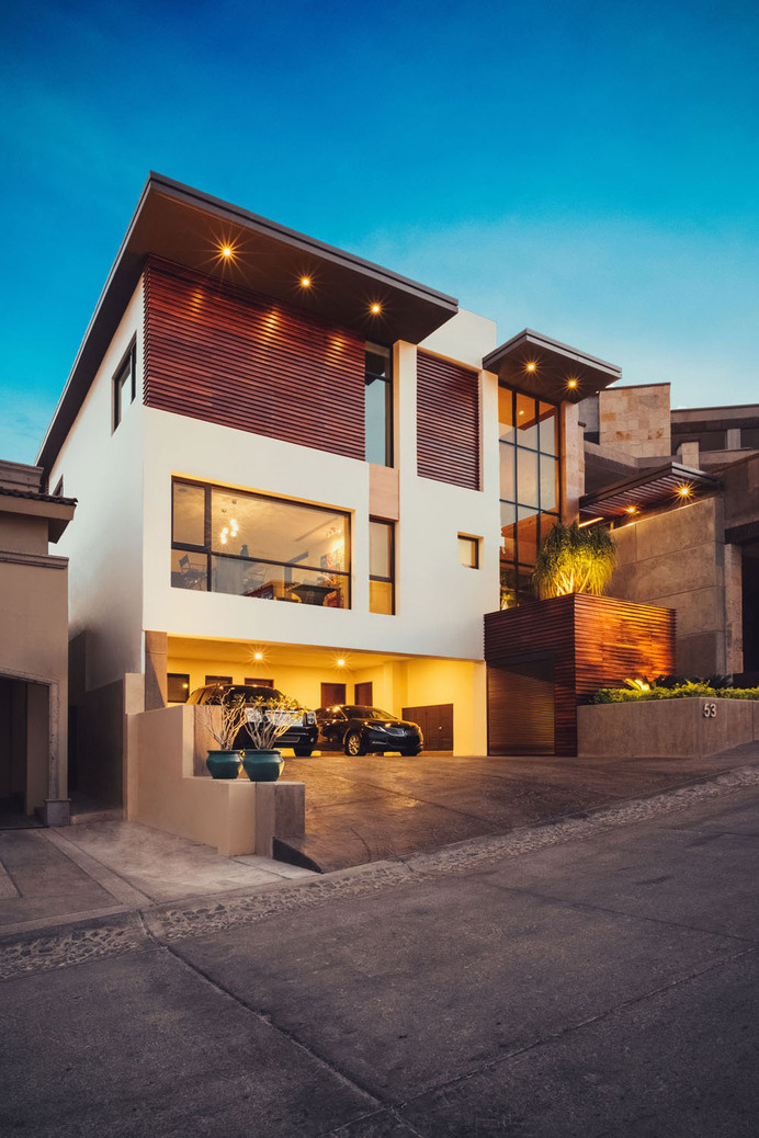 Private Contemporary Home in MexicoÂ Balancing Seclusion and OpennessÂ #home #architecture #contemporary