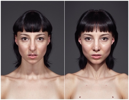 Symmeytrical Portraits : JULIAN WOLKENSTEIN #symmetry #photography #portrait