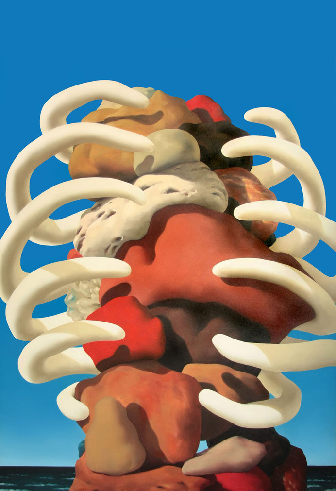 Jordan Kasey Radiating Eternity — DOP #surrealism #painting