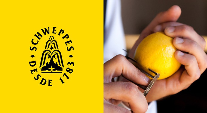 Brand for premium tonic water. Schweppes. morillas branding on Behance