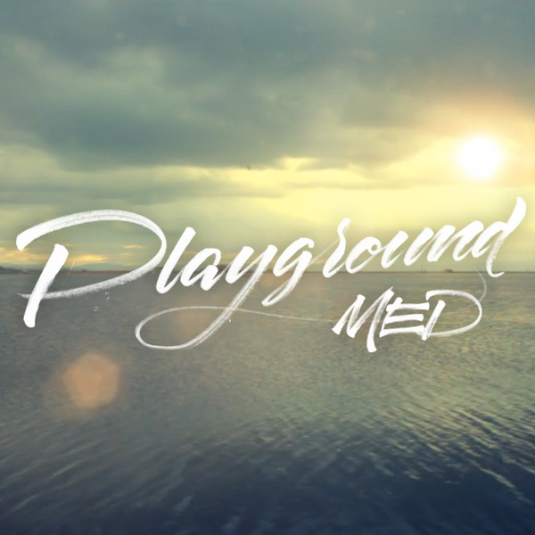 Playground Med #calligraphy #type #brush