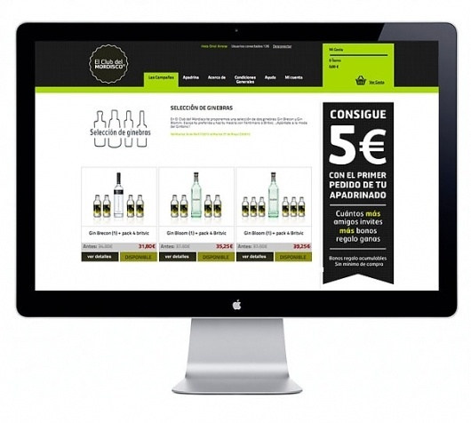 El Club del Mordisco - Oriol Arrese #web #commerce