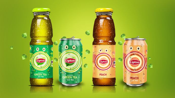 Lipton Ice Tea Packaging, 2016 on Behance