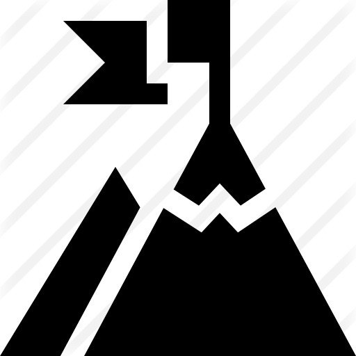 See more icon inspiration related to mountain, mission, business and finance, achievement, objective, strategy, goal, winner, education, flags, landscape, mountains, flag and nature on Flaticon.
