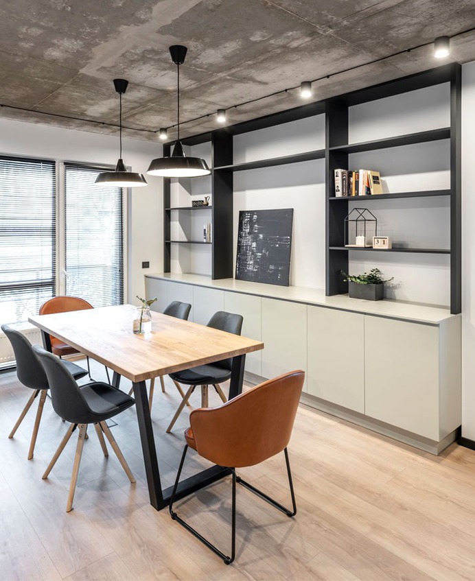 InCaprice Created Open Space Juxtaposing Industrial Elements - InteriorZine