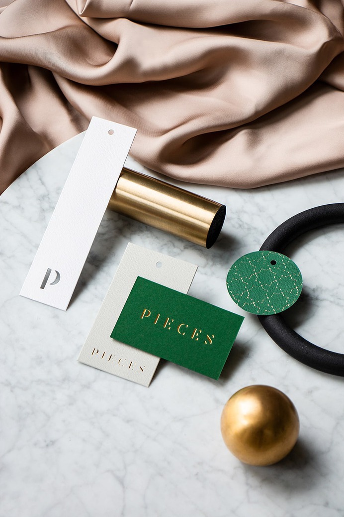 Pieces Corporate Design - Mindsparkle Mag Ryan Romanes Studio designed Pieces Corporate Design. #logo #packaging #identity #branding #design #color #photography #graphic #design #gallery #blog #project #mindsparkle #mag #beautiful #portfolio #designer