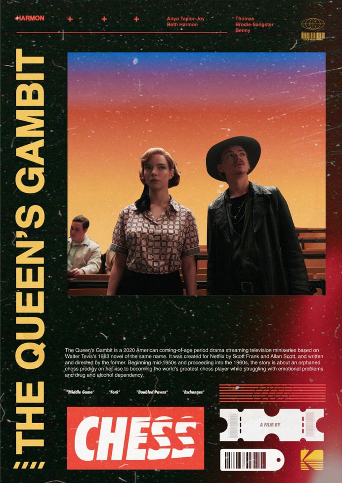 The Queen's Gambit – Poster Design