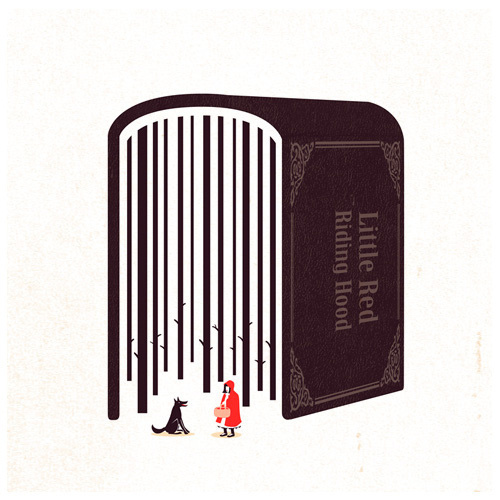 Little Red Riding Hood | Flickr Photo Sharing! #illustration