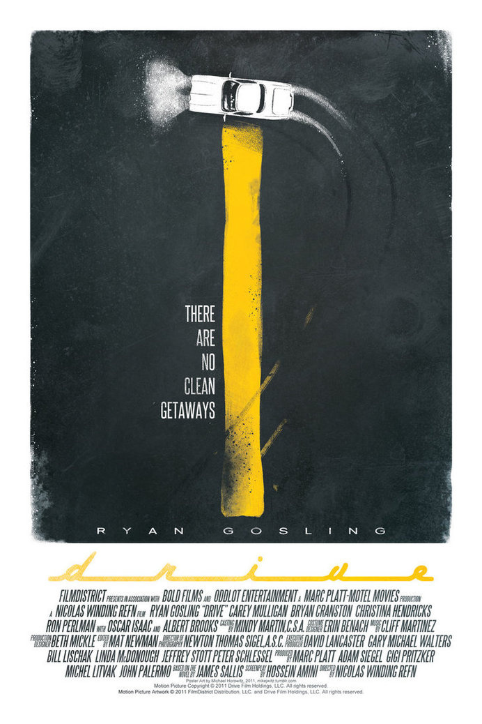 Drive - Poster by mikehorowitz #poster