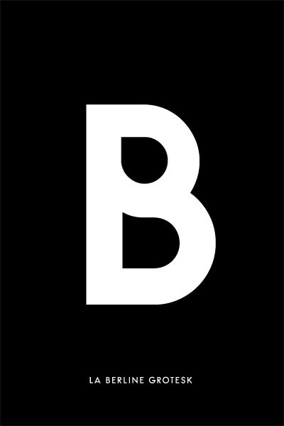 Berline #les #graphiquants #typeface #french