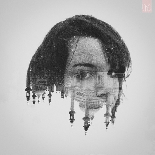 Double Exposure Portraits | Fubiz™ #portraits #double #exposure