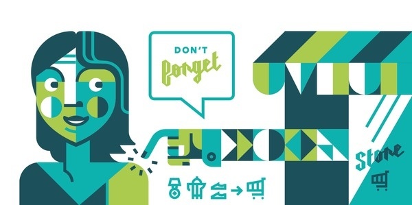 Email remarketing art #illustration