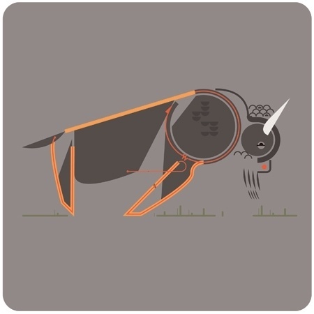 Leandro Castelao #illustration #vector #animal #castelao
