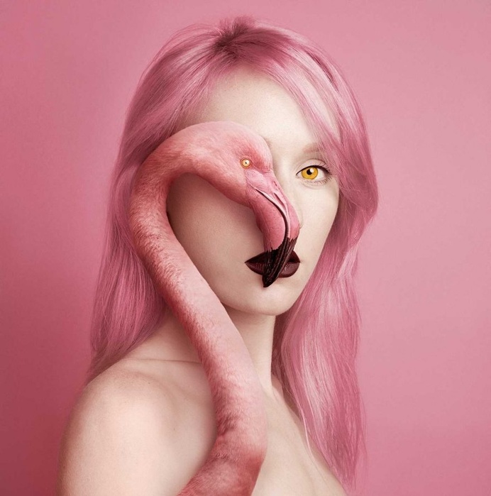 Animeyed: Fine Art Self-Portraits by Flora Borsi