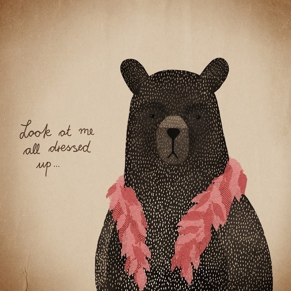 Pinterest #bear #illustration #teddy