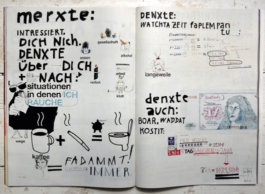 kernkraftanlage + bauschutt #analog #illustration #handmade #drawn #neon