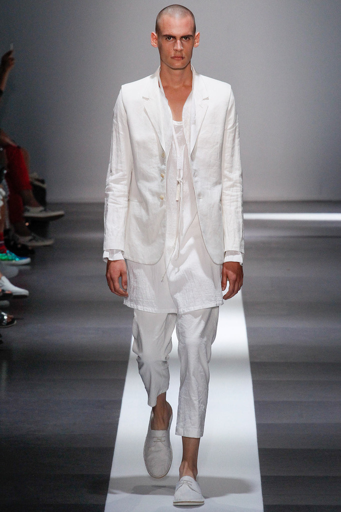 Ann Demeulemeester | Spring 2015 Menswear Collection | Style.com #white #menswear