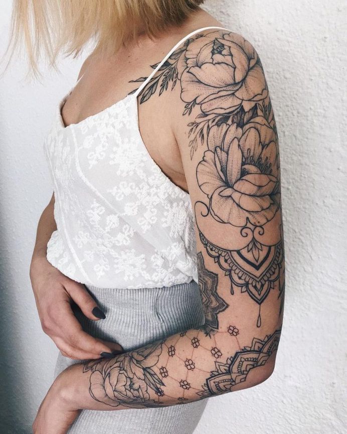 My kind of madness 💔 Tattoo sleeve