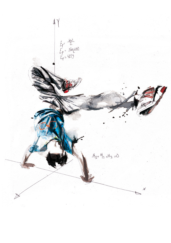 Break Dance - Volnorez #illustration