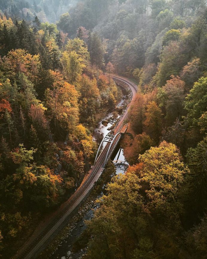 #instaroads: Stunning Drone Photos of Roads by Fabian Frost